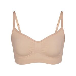 SKIMS Tan Seamless Bra